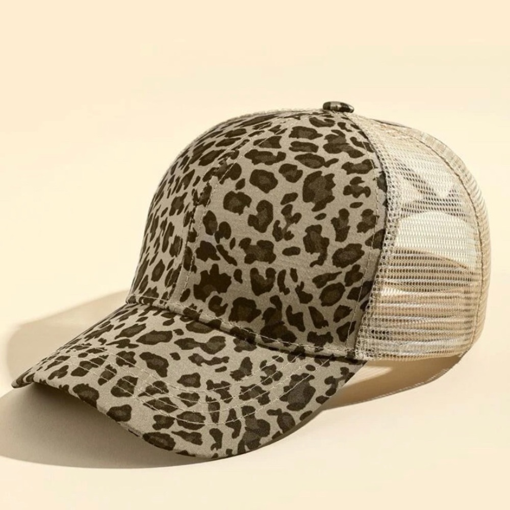 Leopard print Hat